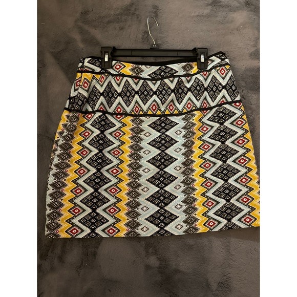 Loft Aztec Skirt - Picture 1 of 2